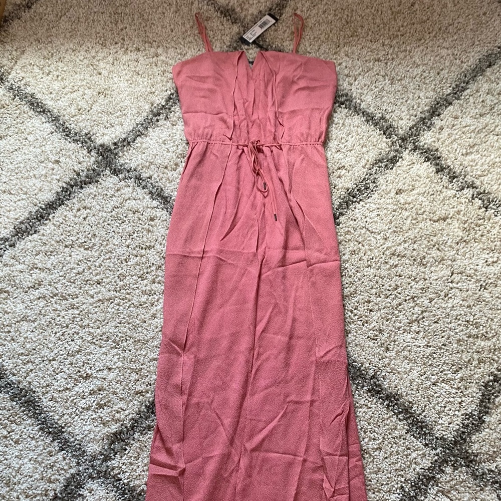 Halston Heritage Pink/Coral Cocktail Dress